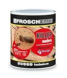 Matacarcoma para Madera 750 mL – Elimina Carcoma Activa y Previene Reinfestación | Base Agua Sin Olor | Tratamiento Preventivo y Curativo Interior/Exterior | Secado 24h | Killer Madera