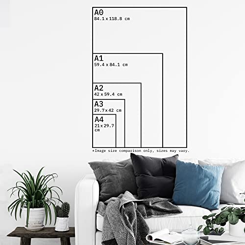 Doppelganger33 LTD Broadway New York City Street Modern Cityscape Artwork Framed A3 Wall Art Print, Framed Light Oak A3, 45.5L x 33W cm - Image 4