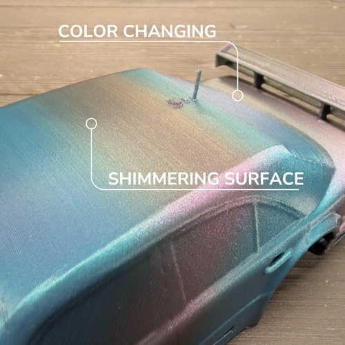Image of Polymaker Panchroma PLA Filament 1kg, Gradient 3D Printing Filament 1.75mm | Starlight Blue-Purple, Neatly Wound PLA for Easy Print & Smooth Feeding. Compatible with Bambu Lab & Most 3D Printers