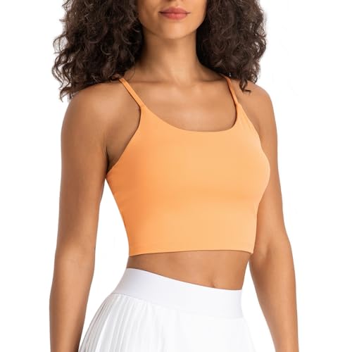 Image of Lemedy Women Padded Sports Bra Fitness Workout Running Shirts Yoga Tank Top