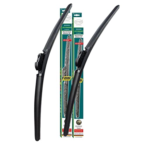 Essuie-glace hybrides HEYNER pour BMW X3 dès 2018 anti-traces HH2620TLC