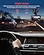 Dashcam Auto Vorne, 1080P FHD Dash cam mit Nachtsicht, WDR und 176° Weitwinkel Autokamera, 3 IPS-Bildschirm, Loop-Aufnahme, G-Sensor, Bewegungserkennung und Parkmodus, inklusive 32G SD-Karte