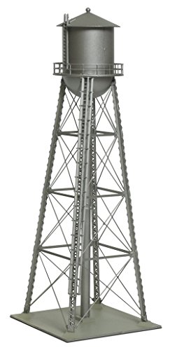 Walthers Cornerstone 933-3833 Vintage Water Tower Assembled, N Scale, Silver