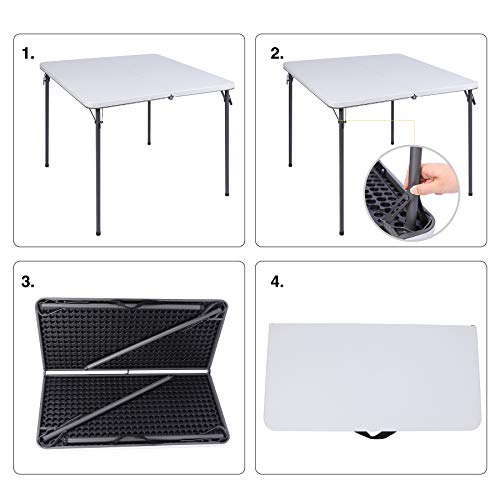 Redcamp CA31084GM 34 Inch Square Folding Card Table thumb #4