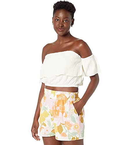 Roxy Seaside Heaven Snow White sandales de plage en taille MD