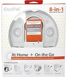 Idealpak 8-in-1 Value Pack for Your Ipod, White Ip-800W
