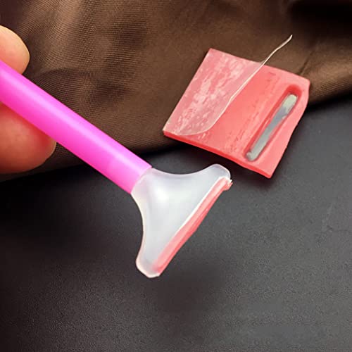 Image of ZIBUYU Diamond Painting Kit Tool 5D Diamond Art Pen Kit with 6 Diamond Painting Pen, 2 Tweezer, 10 Glue Clays, 4 Diamond Tray, 5D Diamond Painting Tool Kits Accessories - 22 Pieces