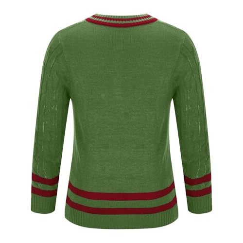 Muscularfit Business Casual Sweaters for Men V Neck Ribbed Knit Long Sleeve Lightweight Knitted Sweaters Loose Fit Pullover4