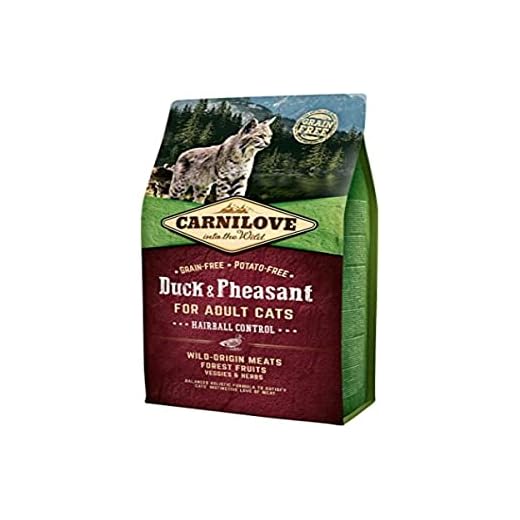 Carnilove Carnilove Duck Pheasant Adult Hairball Comida Deshidratada Para Gato 6 Kg - Paquete de 9 x 666.67 gr - Total: 6000 gr