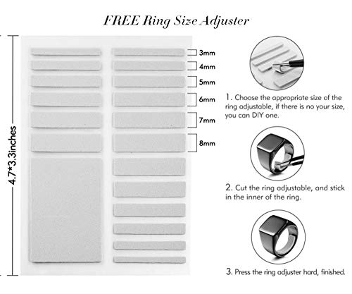 MeMeDIY Fedi Nuziali per Uomo per Fasce da Donna