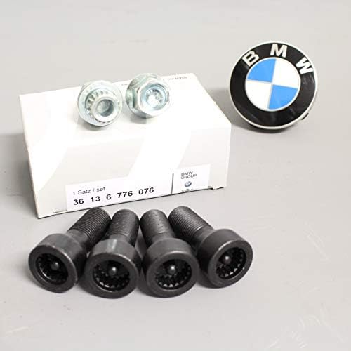 BMW Genuine Locking Wheel Bolts Locks And Master Key Set M14x1.25 