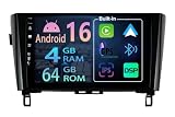 [2+64GB] Keconsing 10.1 Pulgadas Android 15 Autoradio für Nissan XTrail Qashqai j11 Rouge 2014-2018 Radio Carplay Stereo Inalámbricos Mit Car Play GPS Auto Navi Bildschirm Navigation Player Pantalla