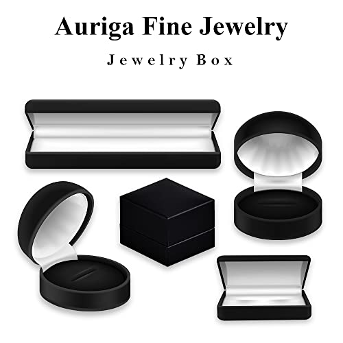 image for Auriga Fine Jewelry Mothers Day Mom Gift 10K Yellow Gold Cubic Zirconi