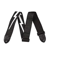 Fender Nylon Guitar Strap, Guitar Accessories, 2in, Lightning Bolt - Les Beatles, Paul McCartney, John Lennon, RIngo Starr, George Harrison