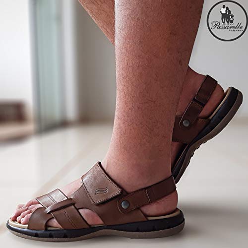 Sandália Itapuã Street Chinelo Masculina Couro Legítimo 11208