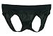 COSOMALL Men's Breathable G-String Underwear Sexy Jockstrap Briefs (XL, Black-1)