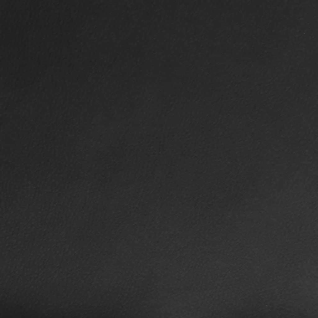 vidaXL Tabouret de Salon et Spa Chaise de Beauté Tabouret de Coiffure Chaise de Travail Réglable Pivotante Intérieur Noir Similicuir