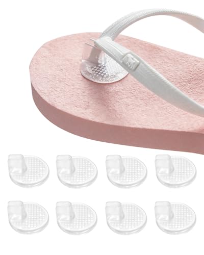 4 Pairs Silicone Thong Sandal Toe Protectors Reusable Sandal Accessories