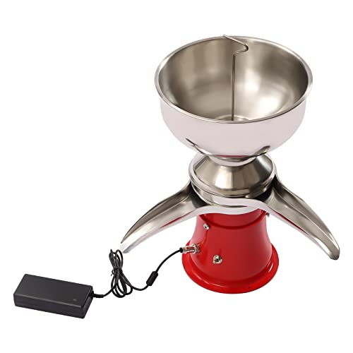 Milk Cream Centrifugal Separator, 304 Stainless Steel Electric Cream Separators 50L/H 10500RPM Goat Cow Milk Separator, 30W Fresh Milk Cream with 5L Bowl Capacity