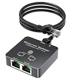KiWiBiRD Switch rj45, doubleur rj45, Switch ethernet 2 Port, 1 gigabit