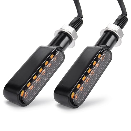 Clignotant pour moto LED avec feu de jour DRL 12V homologué pour sécurité route