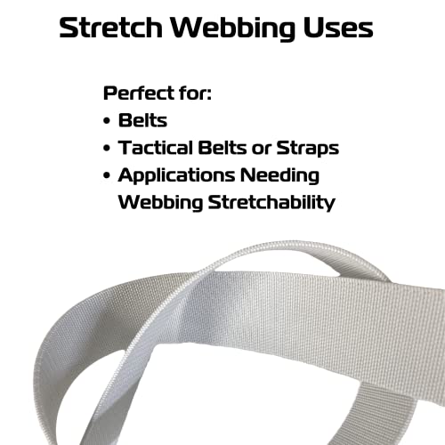 Ez-Xtend Elastic Nylon Belt Webbing Is Heavy Duty Elastic For Diy Belts, Tactical Gear, Straps, And More #TOP3