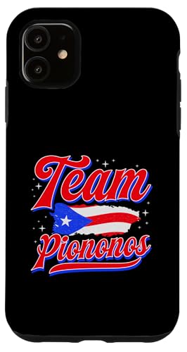 TEAM PIONONOS PUERTO RICO FOOD FUN Case for iPhone 11