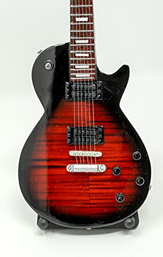 Guitare miniature décorative Gibson 24 cm Sunburst #210 - Les Beatles, Paul McCartney, John Lennon, RIngo Starr, George Harrison Guitare miniature décorative Gibson 24 cm Sunburst #210 – Image 4