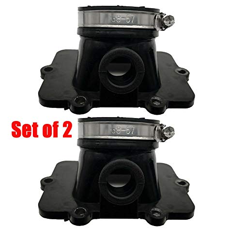 ALLMOST 2 PACK NEW Rubber Carburetor Carb Intake Manifold Boot Carb for Ski-Doo Formula 600 Grand Touring 500 Legend 600 MXZ 500 Summit Sport Snowmobile