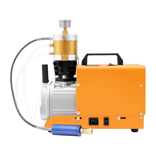 Compresseur d'Air PCP Portable 30 MPa 1,8KW, Pompe à air électrique haute pression, Pompe Réservoir Paintball Sans Huile Sans Eau pour Pistolet à Air,...