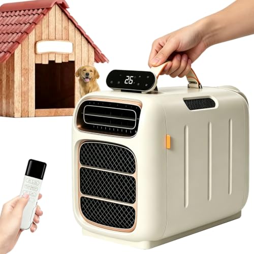 Tragbare Klimaanlage mit Kühlung, Heizung und Luftentfeuchter, 3 Lüftergeschwindigkeiten, Touch + Fernbedienung, for Zelt, Wohnmobil, Wohnmobil, Van und kleine Räume