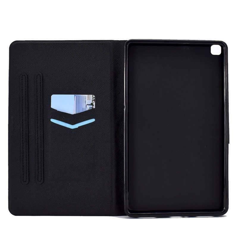 Generic Custodia compatibile con Samsung Galaxy Tab A 8.0 2019 SM T290 T295 (colore: buon libro) Custodia posteriore in pelle con motivo a libro