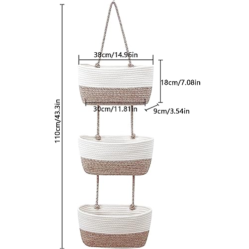 Ysislybin Borsa Portaoggetti da Parete, 3 Livelli