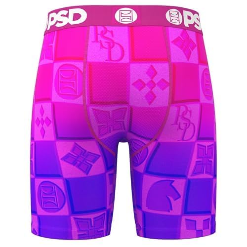 PSD Men's Knight Lux Boxer Briefs, Multi, M3