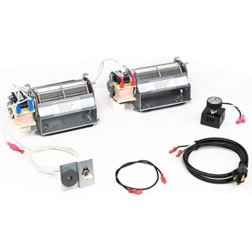 Fireplaceblowersonline Blotsdv, Uzy4 Fireplace Blower Kit For Monessen, Vermont Castings, Majestic, Fmi, Security, Rotom Hb-Rb267 | Ball Bearing, Quiet, High Air Flow, Energy Efficient #TOP14