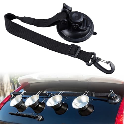 NineSSJLY Ouvre-porte de camping-car avec ventouses – Support de porte réglable 38–92 cm, capacité de charge environ. 7 kg – Arrêt de porte pour caravanes, camping-cars, caravanes et camping-cars