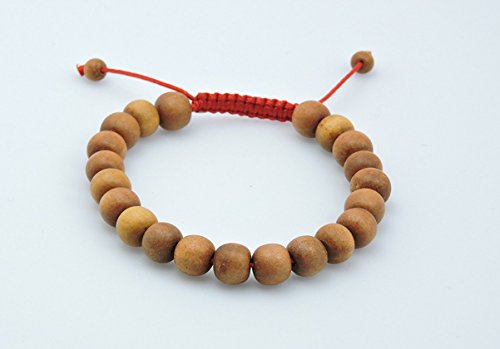 Tibetan Sandalwood Wrist Mala Bracelet For Meditation #TOP2