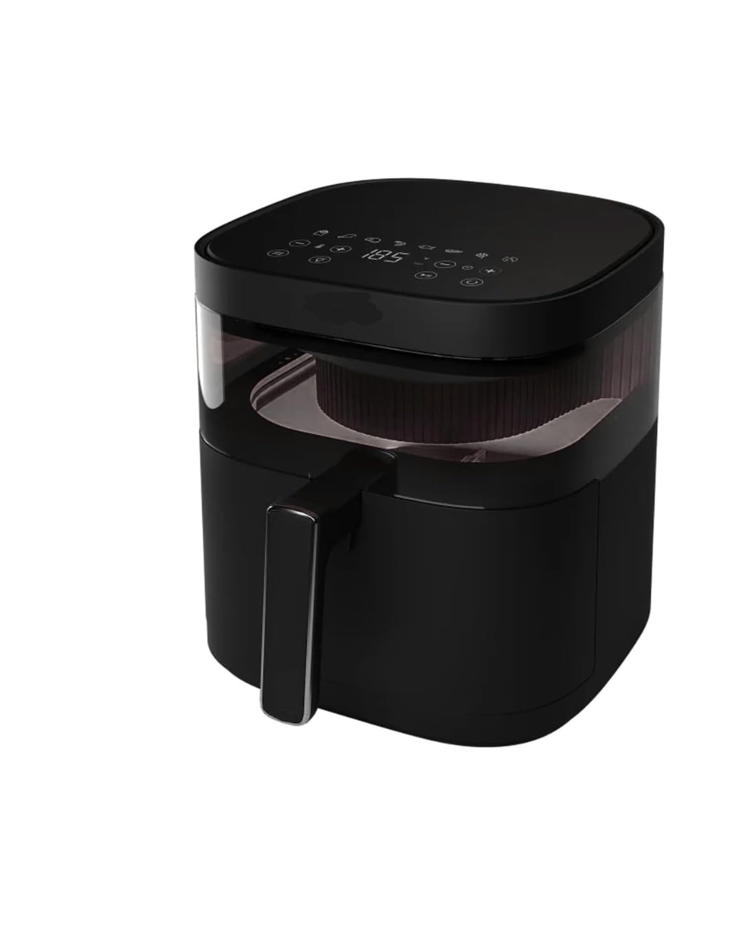 Freidora de Aire 6 Litros 1700W - Digital con Panel Táctil - Tecnología 360° - Temperatura Ajustable 80°-200°C - Temporizador 60 Min - Cocina Rápida