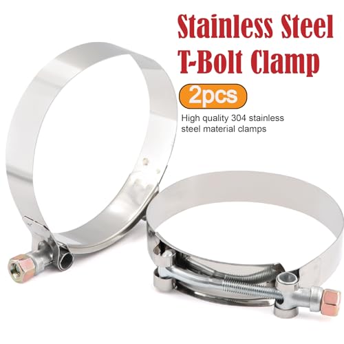 Image of ID 3-1 /2 inch Silicone Straight Coupler Hose 4-Ply Length 4 inch with 2 T-Bolt Clamps as Turbo Intercooler Intake Pipe,Fits Pipe OD up to 3.5 in(89mm)