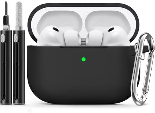 Ljusmicker for AirPods Pro 3 Case 2025 with Cleaner Kit,Soft Sili...