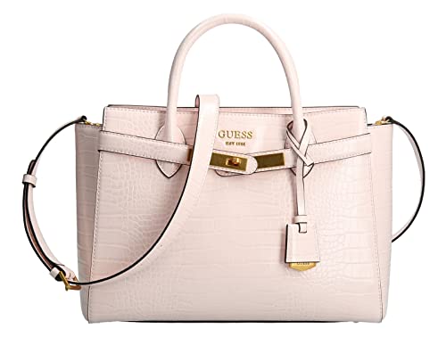 GUESS Enisa High Society Satchel Powder Pink