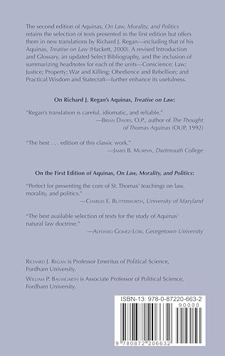 Hackett Publishing Company, Inc. Thomas Aquinas On Law, Morality And Politics thumb #1