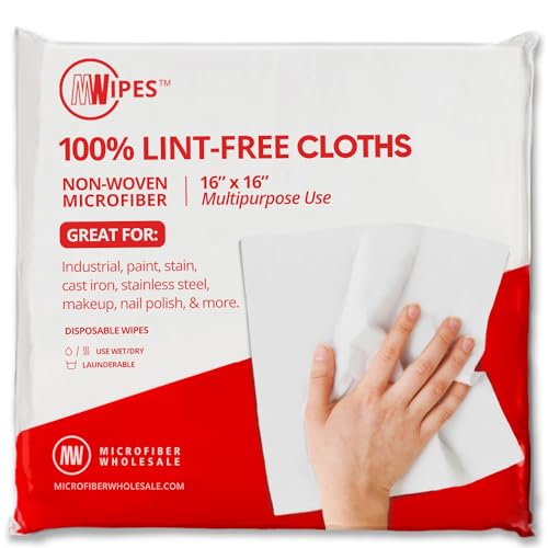Mwipes Lint Free Cloth - 16" x 16" 50 Pack,