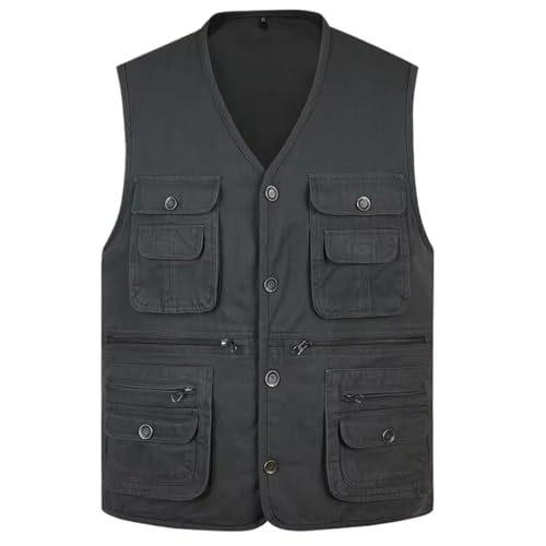 Gilet homme coton multipoches pour éviter les poches de pantalon déformées