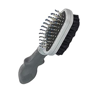 FURminator Doppelbürste für Hunde und Katzen