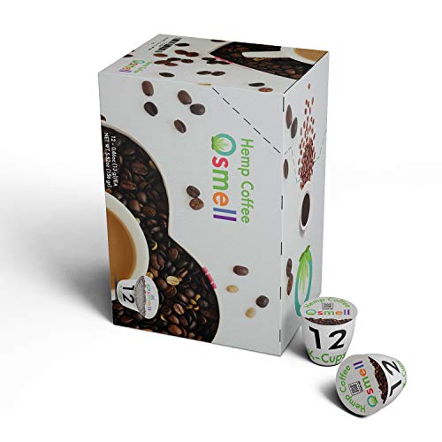 Hemp Coffee Pods 100% Colombian Coffee Blend with Pure Hemp