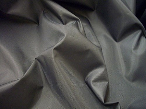Nylon Fabric Waterproof Material 4oz by The Meter (Grey)