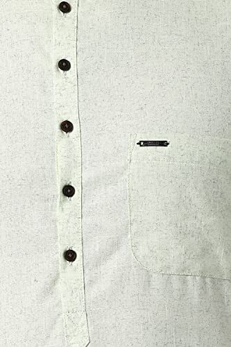 Image of Peter England Men's Slim Fit Tunic Shirt