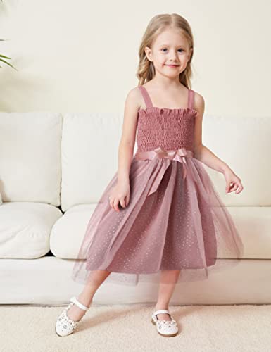 Toddler Baby Girls Layered Tutu Dress Sleeveless Princess Tulle Sundress For Wedding Birthday Party 2-6T #TOP3