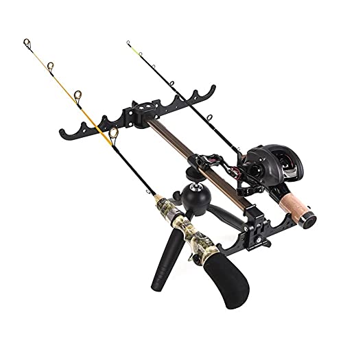 JHYS Tragbare Angelausrüstung, Edelstahl Fischrutenhalter Unterstützung Winter EIS Angelrute Dreieck Fort Halterung… – Bild 4
